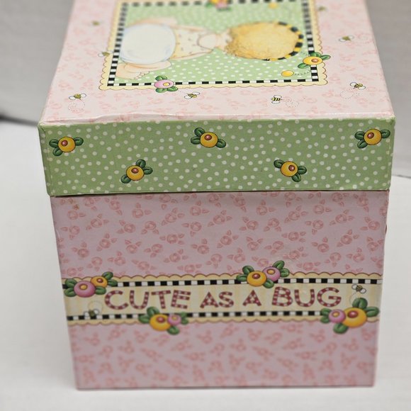 Pooch Sweet Heart Mary Engelbreit Keep Sake Storage Cute As A Bug Little Girl - Picture 2 of 14